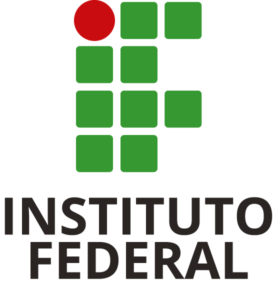 Logotipo do Instituto Federal em aplicação vertical