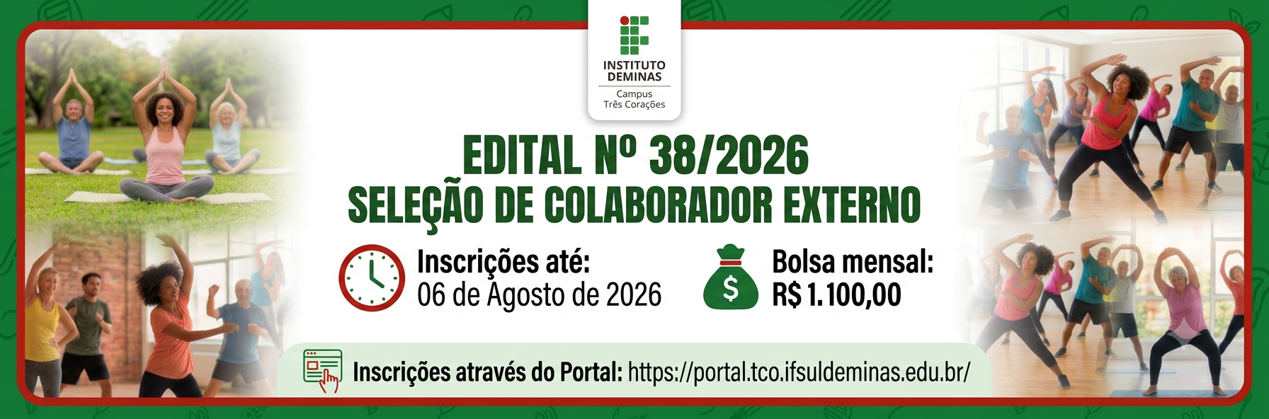 Seleção de Colaborador Externo para o Projeto de Extensão: Movimente-se
